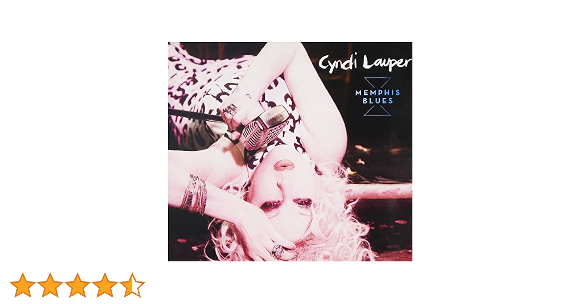 Cyndi Lauper Memphis Blues サイン入りCD Cyndi Lauper – Memphis Blues – Vinyl (LP, Album), 2010